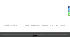 Desktop Screenshot of masiacastello.cat