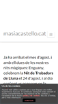 Mobile Screenshot of masiacastello.cat